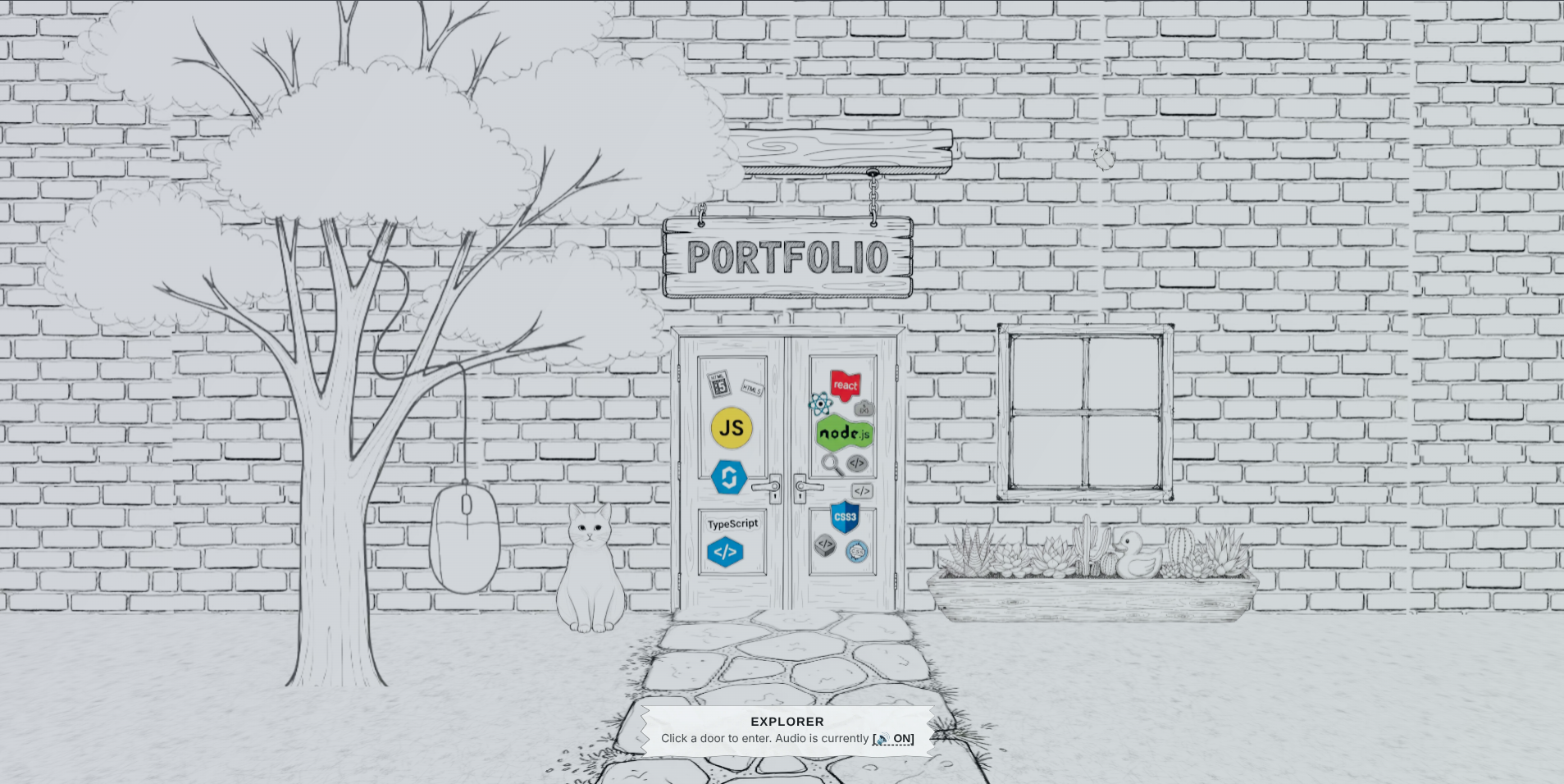 3D Interactive Portfolio